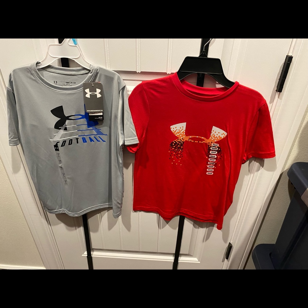 Kids under armour shirts